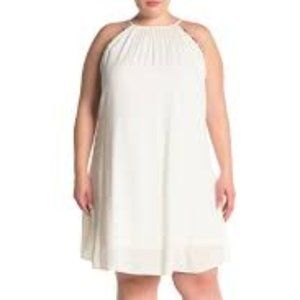 Vanity Room Pompom Sleeveless Swing Dress - NWT